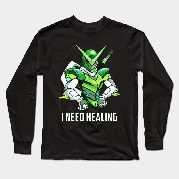 Genji Sentai Long Sleeve T-Shirt by danddurand